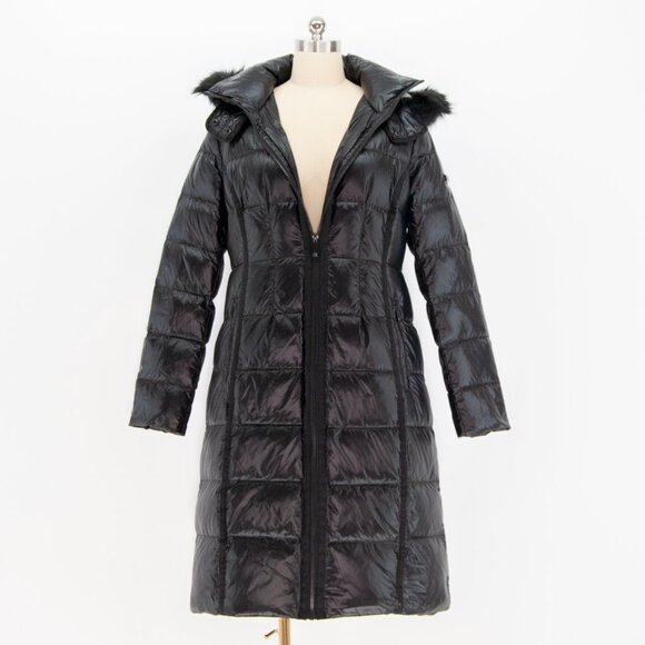Black BCBG Maxazaria winter coat - Picture 1 of 6